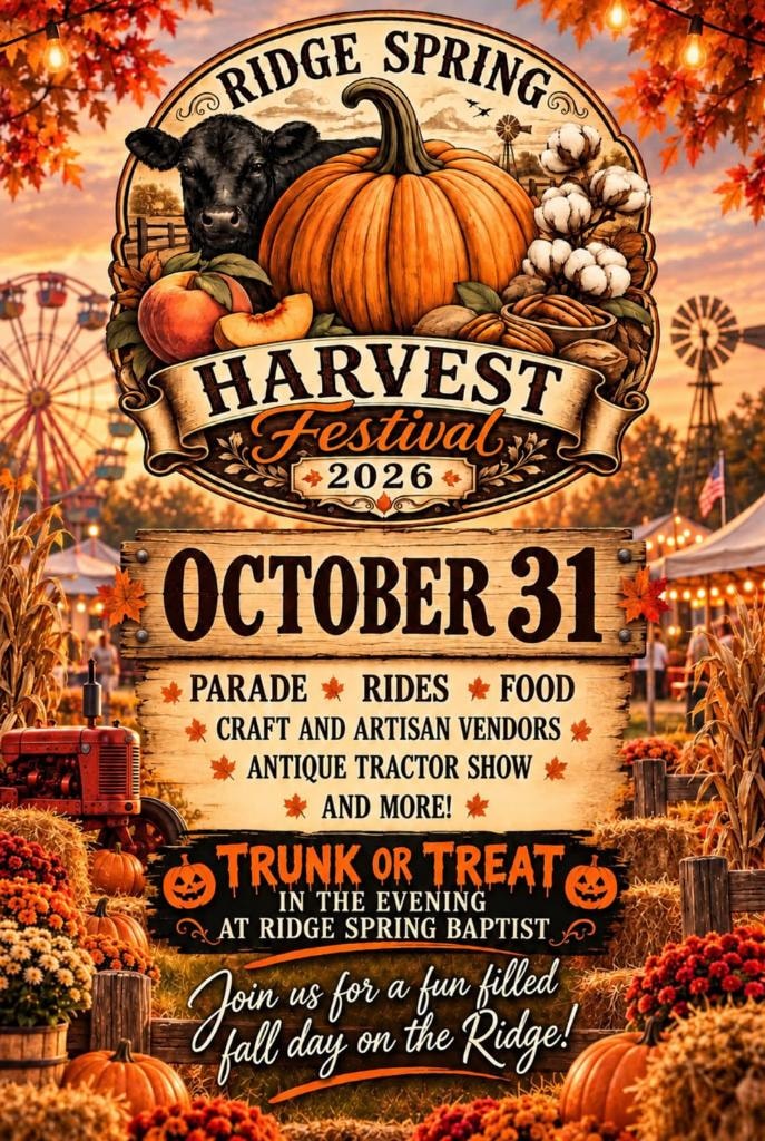 Ridge Spring Harvest Festival 2026
